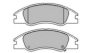 AISIN ASN-2237 Brake Pad Set, disc brake